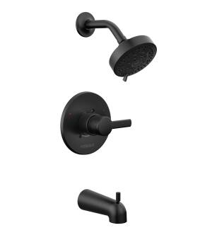 Peerless Precept® PTT188792-BL Tub and Shower Trim Kit in Matte Black