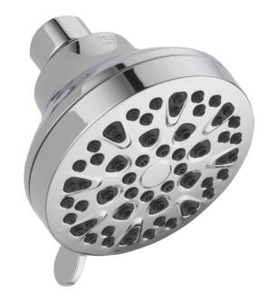 Peerless Universal Showering Components 76438 4-Setting Shower Head in Chrome