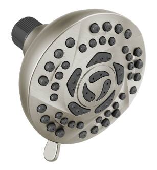 Peerless Universal Showering Components 76810SN 8-Setting Shower Head in Brushed Nickel
