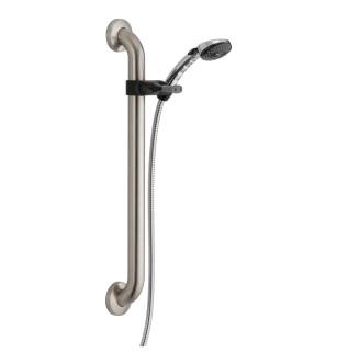 Peerless Universal Showering Components P62410 Slide Bar and Handshower - ADA in Chrome