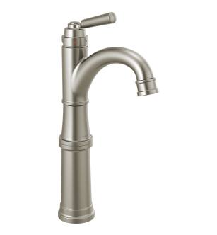 Peerless Westchester® P1723LF-BN Single-Handle Bathroom Faucet with Riser in Brushed Nickel