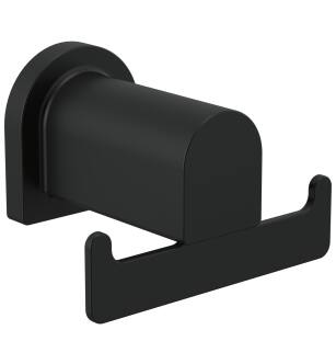 Peerless Xander® PA419-BL Double Robe Hook in Matte Black