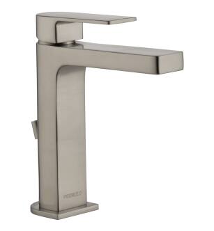 Peerless Xander® P1519LF-BN-HA Single Handle Bathroom Hi-Arc Three Hole Deck Mount in Brushed Nickel