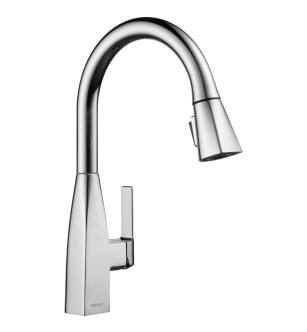 Peerless Xander® P7919LF-1.0 Single Handle Pulldown Kitchen Three Hole Deck Mount in Chrome