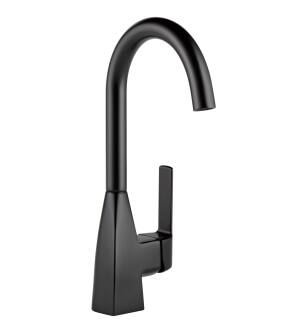 Peerless Xander® P1819LF-BL Single-Handle Bar Faucet Three Hole Deck Mount in Matte Black
