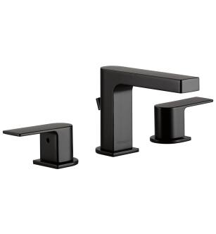 Peerless Xander® P3519LF-BL Two-Handle Widespread Lavatory Faucet in Matte Black