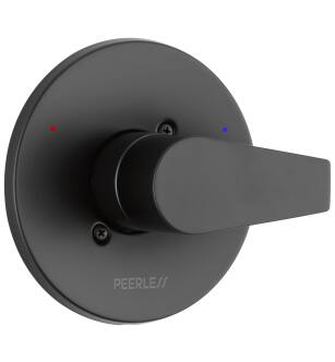 Peerless Xander® PTT14019-BL Valve Only Trim Kit in Matte Black