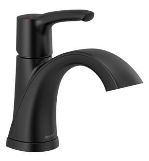 Peerless Parkwood® P1535LF-BL-LPU Single Handle Lavatory Faucet in Matte Black