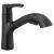 Peerless Parkwood® P6935LF-BL Single Handle Pullout Kitchen Faucet Three Hole Deck Mount in Matte Black