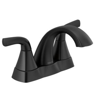 Peerless Parkwood® P2535LF-BL Two Handle Centerset Lavatory Faucet in Matte Black