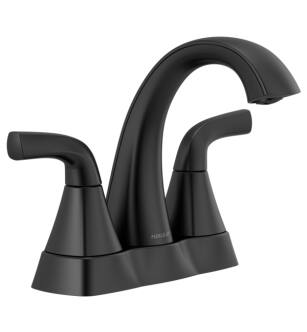 Peerless Parkwood® P2635LF-BL Two Handle Centerset Lavatory Faucet in Matte Black