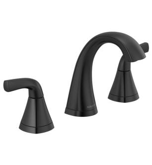 Peerless Parkwood® P3535LF-BL Two Handle Widespread Lavatory Faucet in Matte Black