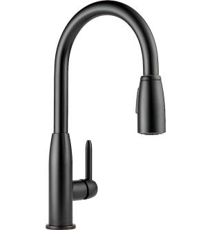 Peerless Tunbridge™ P188103LF-OB Single Handle Kitchen Pull-Down Three Hole Deck Mount in Oil Rubbed Bronze