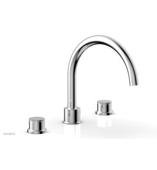 Phylric 230-40/026 Basic II 9" Two Knurled Handle Widespread/Deck Mounted Roman Tub Faucet in Chrome
