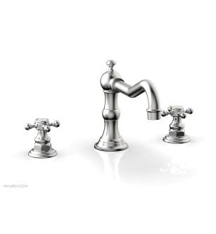 Phylrich 161-40/26D Henri 8 5/8" Two Cross Handle Widespread/Deck Mounted Roman Tub Faucet in Chrome