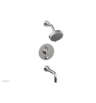 Phylrich 230-29/26D Basic II Lever Handle Pressure Balance Tub and Shower Set in Chrome