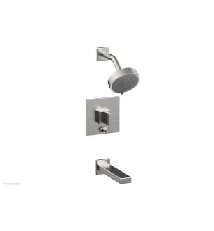 Phylrich 290-26/26D Mix Blade Handle Pressure Balance Tub and Shower Set in Chrome