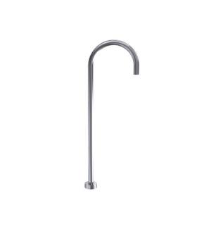 Phylrich 230-52 Basic II 10 1/2" Contemporary Floor Mount Tub Spout Only