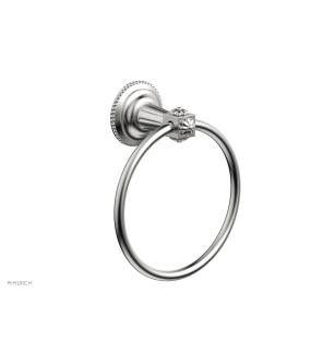 Phylrich 162-75/26D Marvelle 6" Wall Mount Towel Ring in Chrome