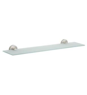 Phylrich DB100 Basic 24" Wall Mount Glass Shelf