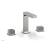 Phylrich 291-04/26D Stria 5 1/2" Double Cube Handle Widespread Bathroom Sink Faucet in Chrome