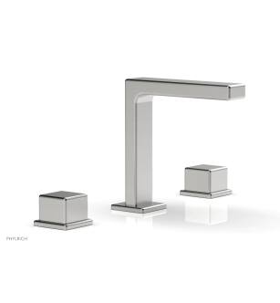 Phylrich 290-04/26D Mix 6 1/2" Double Cube Handle Widespread Bathroom Sink Faucet in Chrome