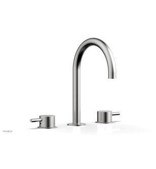 Phylrich 230-04/026 Basic II 6 1/2" Double Lever Handle Widespread Bathroom Sink Faucet in Chrome