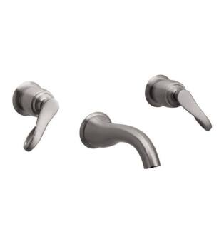 Phylrich WL104 Amphora 8" Double Ribbon Handle Wall Mount Bathroom Sink Faucet in Chrome