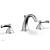 Phylrich D202/26D Revere & Savannah 7 3/4" Double Curved Handle Widespread Bathroom Sink Faucet with High Spout in Chrome