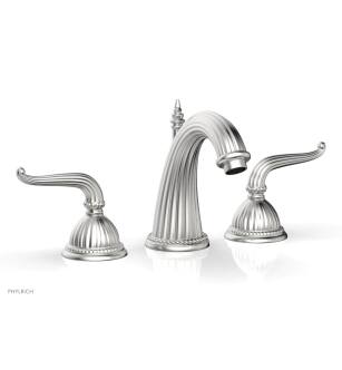 Phylrich K360/26D Georgian & Barcelona 7 5/8" Double Lever Handle Widespread Bathroom Sink Faucet in Chrome