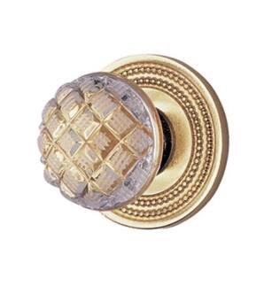 Phylrich 105156 Louis XIV 1 3/8" Cut Crystal Round Shaped Cabinet Knob in Chrome