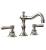 Phylrich 161-02/014 Henri 8 5/8" Double Lever Handle Widespread Bathroom Sink Faucet in Polished Nickel
