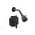 Phylrich 4-478/10B Marvelle Lever Handle Pressure Balance Shower and Diverter Set in Distressed Bronze/Oil Rubbed Bronze