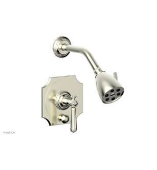 Phylrich 4-478/015 Marvelle Lever Handle Pressure Balance Shower and Diverter Set in Satin Nickel