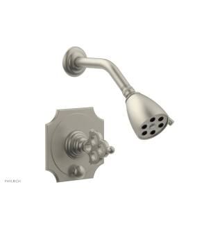 Phylrich 4-471/15B Maison Blade Handle Pressure Balance Shower and Diverter Set in Brushed Nickel