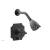 Phylrich 4-471/10B Maison Blade Handle Pressure Balance Shower and Diverter Set in Distressed Bronze/Oil Rubbed Bronze