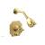 Phylrich 4-471/24B Maison Blade Handle Pressure Balance Shower and Diverter Set in Gold
