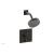 Phylrich 4-195/10B Basic II Lever Handle Pressure Balance Shower and Diverter Set in Distressed Bronze/Oil Rubbed Bronze