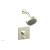 Phylrich 4-193/15B Basic II Smooth Handle Pressure Balance Shower and Diverter Set in Brushed Nickel