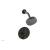 Phylrich 4-191/10B Basic II Lever Handle Pressure Balance Shower and Diverter Set in Distressed Bronze/Oil Rubbed Bronze