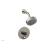Phylrich 4-190/014 Basic II Marble Handle Pressure Balance Shower and Diverter Set in Polished Nickel