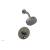 Phylrich 4-190/15A Basic II Marble Handle Pressure Balance Shower and Diverter Set in Pewter