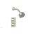 Phylrich 230-30/015 Basic II Lever Handle Thermostatic Shower Set with Volume Control in Satin Nickel