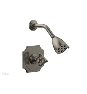 Phylrich 164-21/15A Maison Blade Handle Pressure Balance Shower Set in Pewter