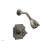 Phylrich 164-21/15A Maison Blade Handle Pressure Balance Shower Set in Pewter