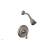 Phylrich DPB3206/15A 3Ring Curved Handle Pressure Balance Shower Set in Pewter