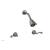 Phylrich D3206/15A 3Ring Straight Handle Shower Set in Pewter