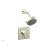 Phylrich 230S-24/15B Basic II Lever Handle Pressure Balance Shower Set in Brushed Nickel