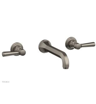 Phylrich 500-57/15A Hex Traditional 8 1/4" Two Lever Handle Widespread/Wall Mount Roman Tub Faucet in Pewter