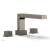 Phylrich 291-43/15A Stria 10 1/4" Two Cube Handle Widespread/Deck Mounted Roman Tub Faucet in Pewter